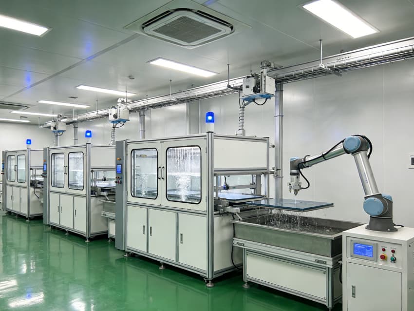 六安厂房装修：显示器件制造厂房净化装修工程