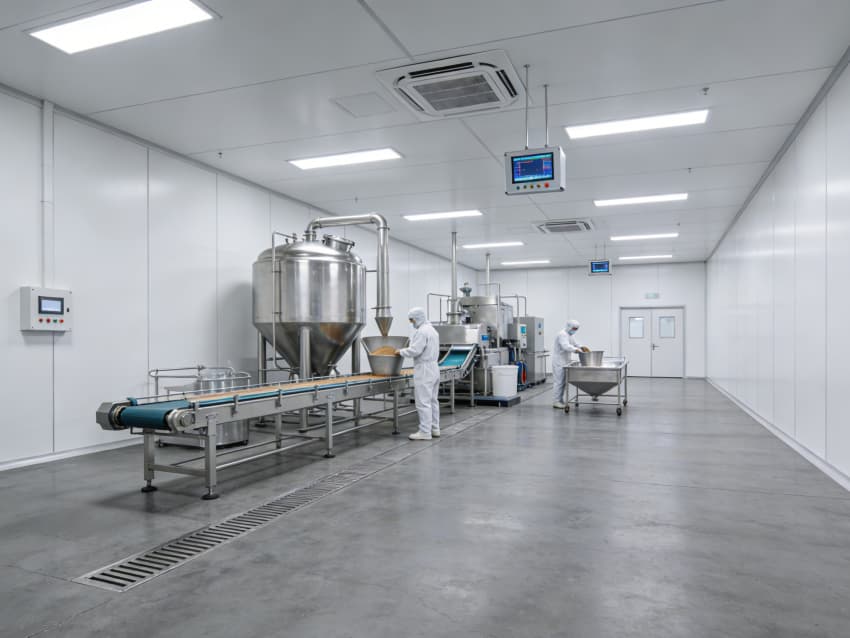 蚌埠厂房装修：恒温恒湿车间净化装修工程