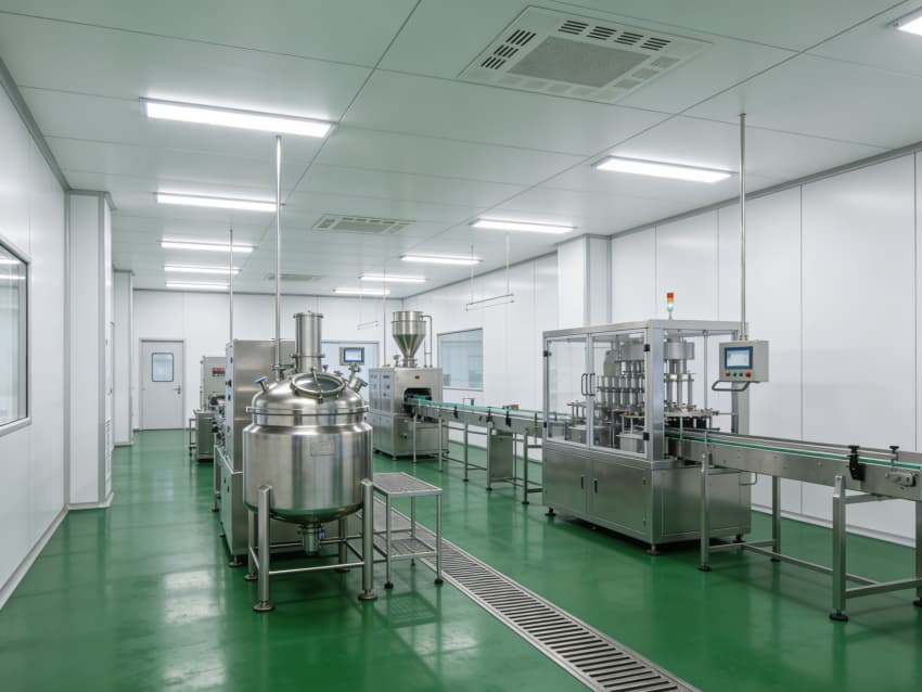 合肥厂房装修：gmp药剂生产厂房