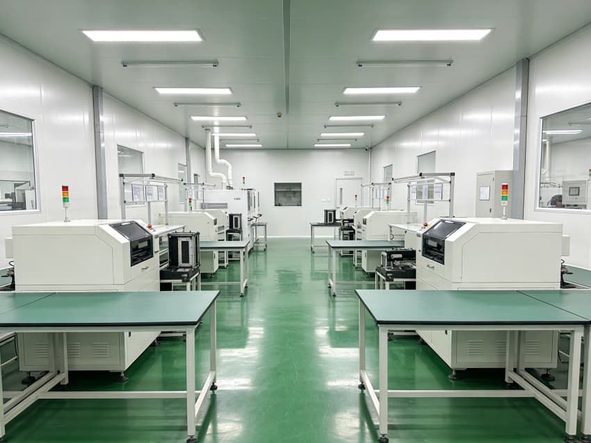 蚌埠厂房装修：电子元件生产厂房